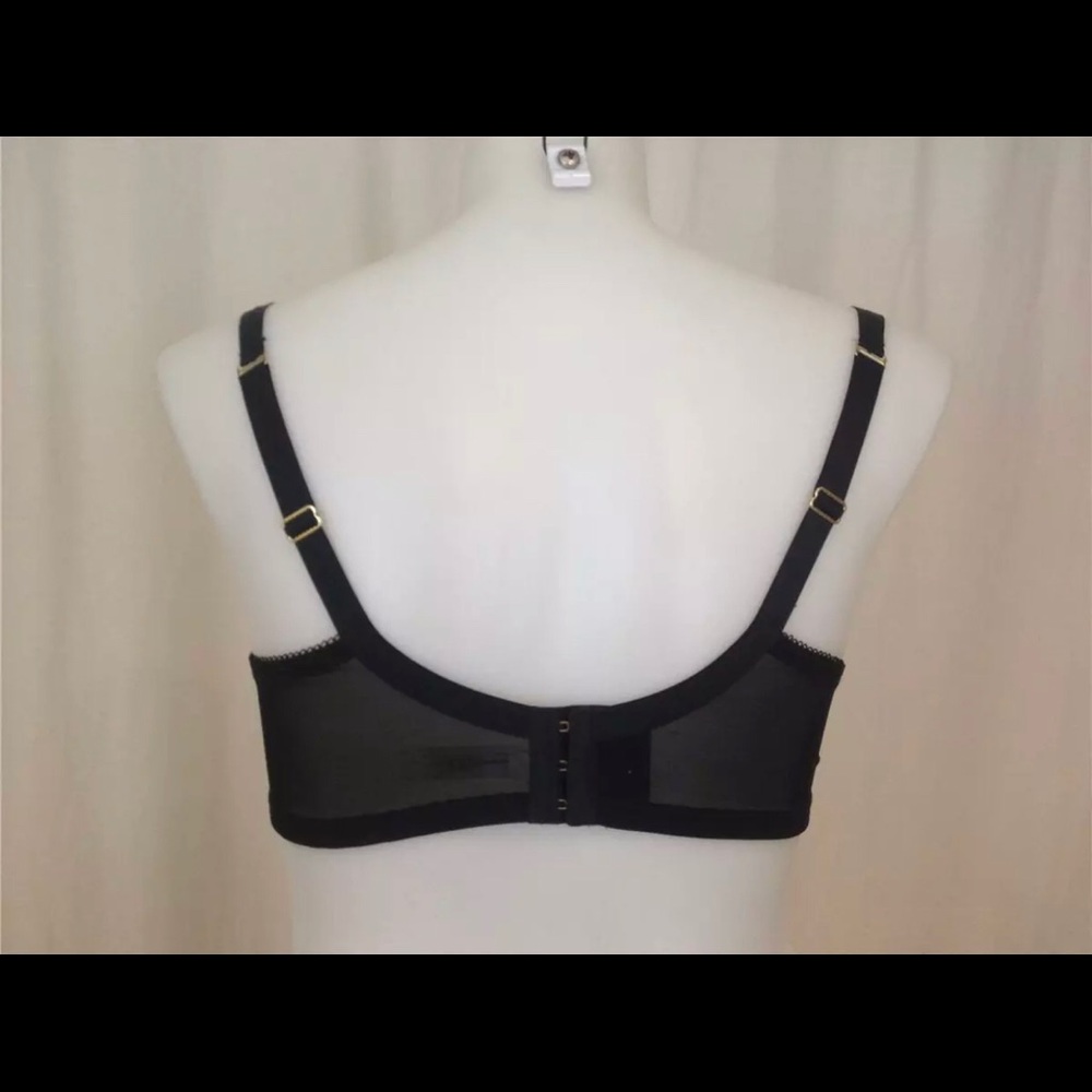 Lane Bryant Cacique Unlined Lace Full Cover BRA BK - Picture 3 of 4